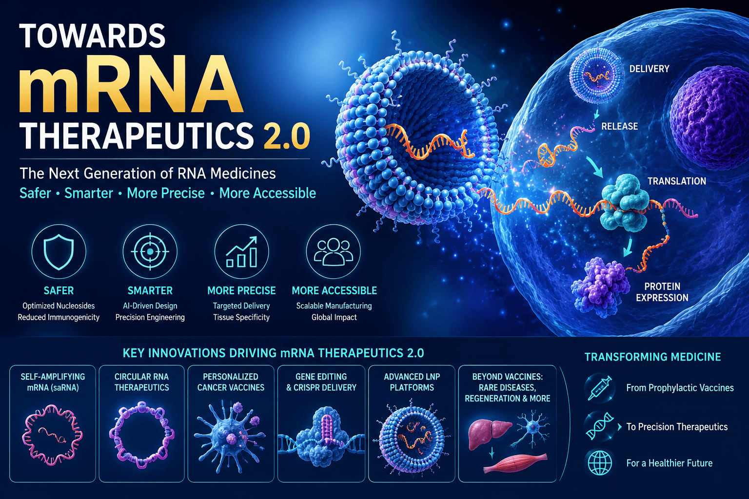 Towards mRNA therapeutics 2.0