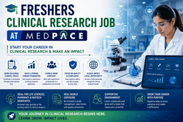  Freshers Clinical Research Job at Medpace